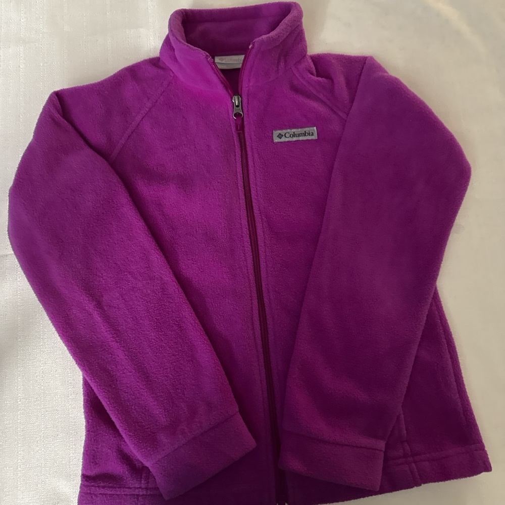 Columbia Purple Fleece Jacket